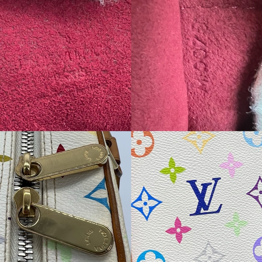âSOLDâLouis Vuitton multicolor Trouville in white - Picture 15 of 15